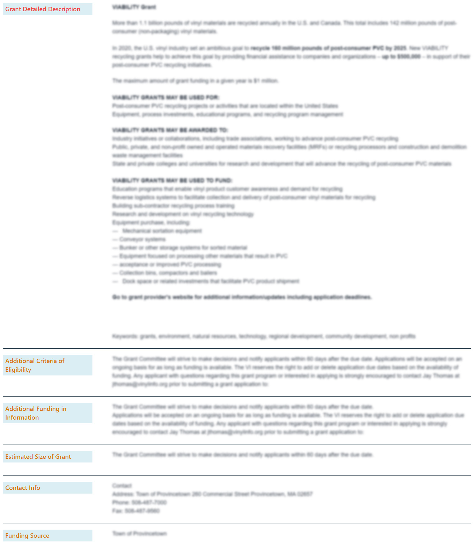 Grant Portal - Grant to Small Businesses for Disaster Resilience  in Puerto Rico (USA) 73657
